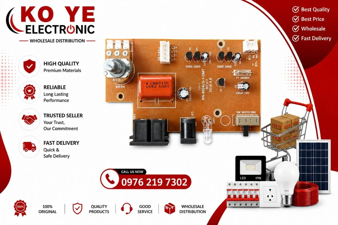 Power Control Card (မီးခြောက် Power Card)