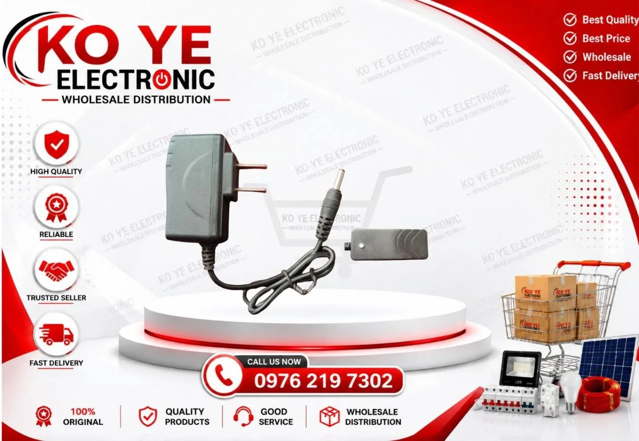 4.2V Premium Power Adaptor Charger (adaptor ခေါင်းသေးအကောင်း)