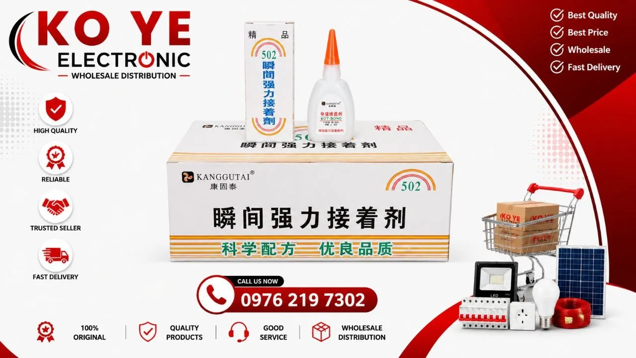 KANGGUTAI 502 Glue (ကန်ဂူတိုင်း ၅၀၂ ကော်အဖြူ)