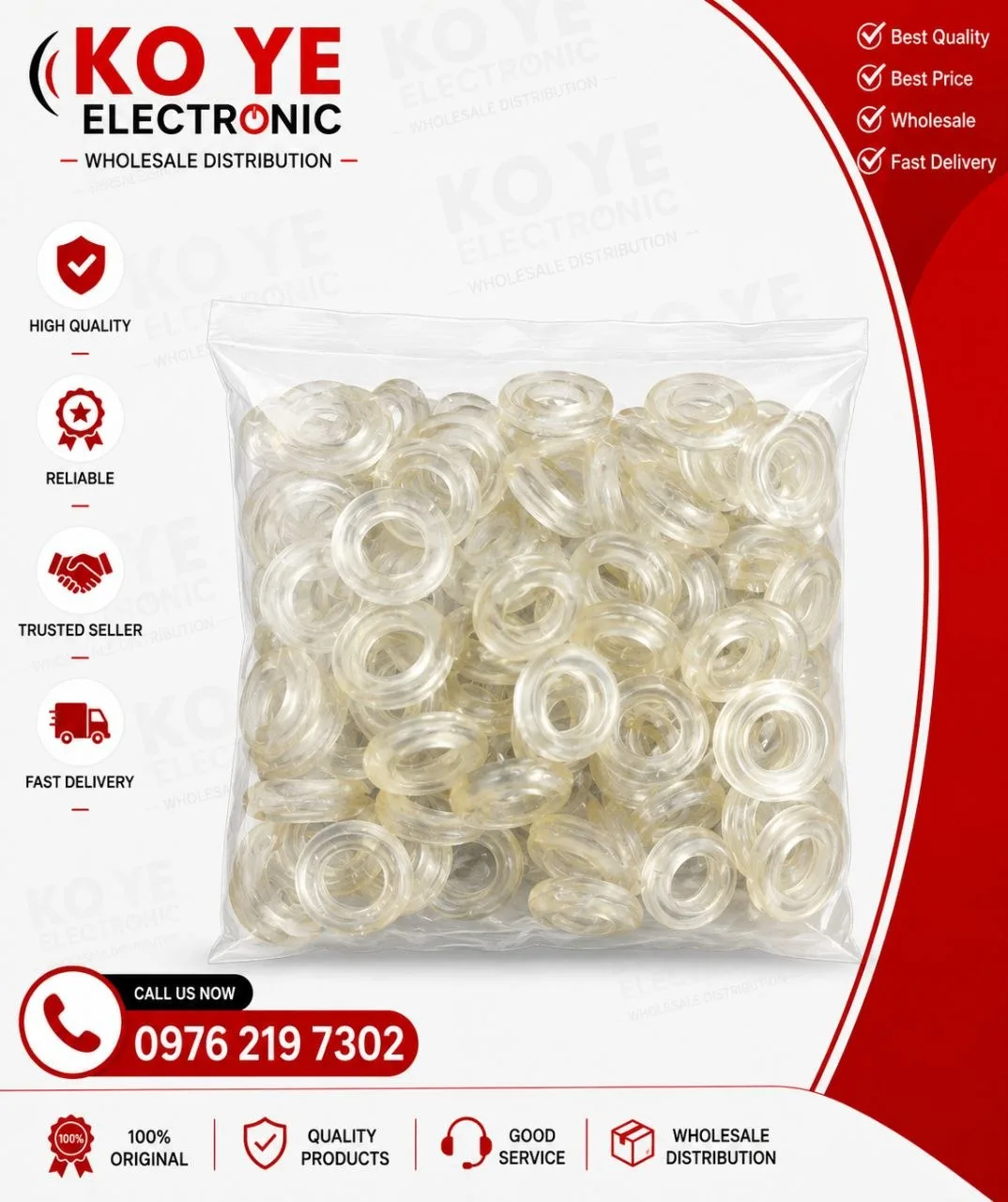 Rubber O-Ring (ရာဘာကွင်း)